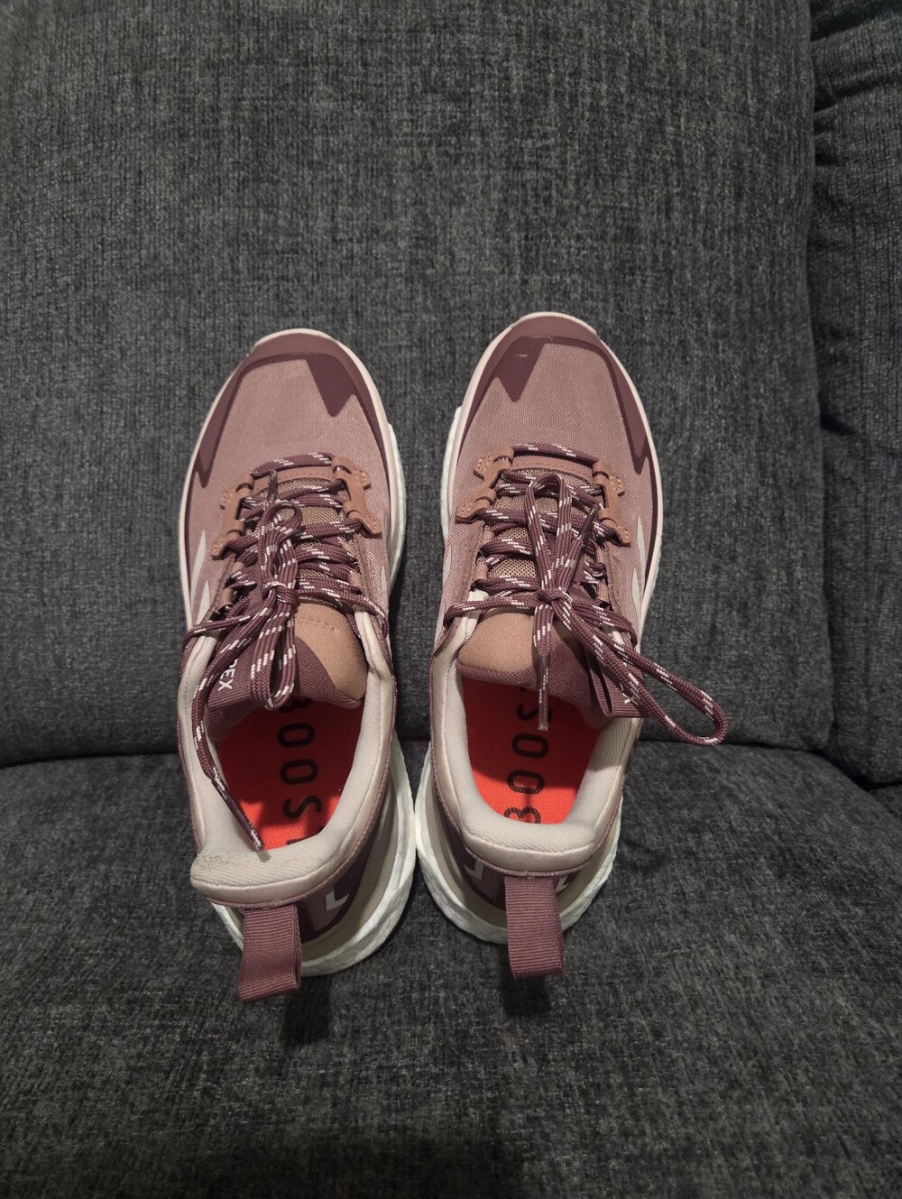 adidas Women's Rosewood/Pale Pink Athletic Sneakers